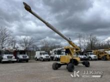 2016 Mini-Jarraff 313 Articulating Telescopic Tree Trimmer Runs, Moves & Operates, Rust Damage