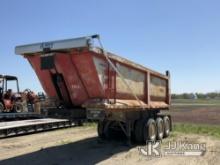 2001 Ravens Tri-Axle Steel Dump Trailer