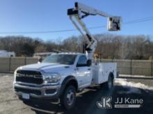 Versalift SST40EIH-02, Articulating & Telescopic Bucket Truck mounted behind cab on 2021 RAM 5500 4x