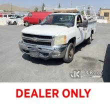 2010 Chevrolet Silverado 2500HD Regular Cab Pickup 2-DR Runs & Moves, Check Engine Light Is On , Int