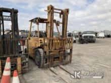 Komatsu Solid Tired Forklift Not Running