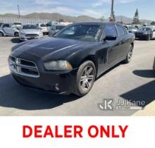 2012 Dodge Charger Police Package 4-Door Sedan Runs & Moves, Front Driver Side Blinker Is Not Functi