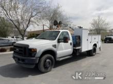 2010 Ford F550 Utility Truck Runs & Moves