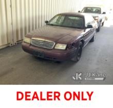 2006 Ford Crown Victoria 4-Door Sedan, Customer States - Overheats Runs & Moves, Over Heating , Engi