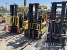 2008 Hyster J40ZT EV Solid Tired Forklift Starts Does Not Operate