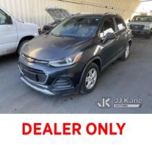 2017 Chevrolet TRAX 4-Door Sport Utility Vehicle Runs & Moves, Overheats, Interior Stripped Of Parts