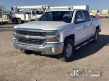 2017 Chevrolet Silverado 1500 4x4 Crew-Cab Pickup Truck Runs & Moves