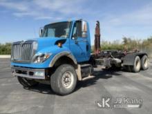 2008 International WorkStar 7600 Hook Truck Runs, Moves & Operates) (Engine Warning Light On