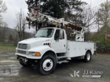 Telelect Commander 4047, Digger Derrick rear mounted on 2007 Sterling Acterra Utility Truck Runs, Mo