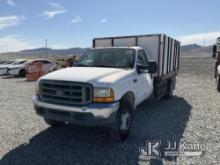 1999 Ford F450 Shifter Linkage Broken Body & Interior Damage, Jump To Start, Runs & Moves