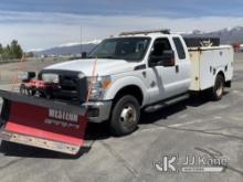 2015 Ford F350 4x4 Service Truck Runs & Moves) (Rust