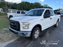 2015 Ford F150 4x4 Extended-Cab Pickup Truck Duke Unit) (Runs & Moves) (Check Engine Light On