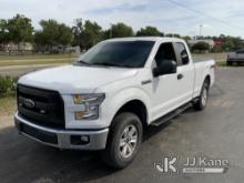 2016 Ford F150 4x4 Extended-Cab Pickup Truck Duke Unit) (Runs & Moves) (Body/Paint Damage