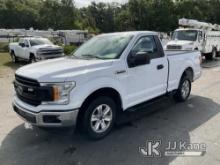 2018 Ford F150 Pickup Truck Duke Unit) (Runs & Moves) (Engine Noise