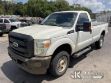 2011 Ford F250 4x4 Pickup Truck Duke Unit) (Runs & Moves) (Body Damage