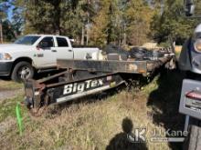 2007 Big Tex T/A Tagalong Equipment Trailer One of the Axles is Broken. Will Need to be Hauled Out