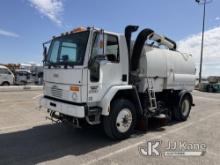 2003 Freightliner HC70 Street Sweeper Truck Runs & Moves) (Secondary Motor Runs, Does Not Operate