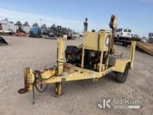 2003 Sherman Reilly DDH-75T Tensioner Trailer Road Worthy, Operates