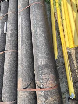 (6) JOINTS CHARLOTTE PIPE 10” NO HUB X 10’ CISPI 301 NSF-U PIPE