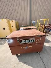 JOBOX 4’X2.5’X3.5’ METAL ROLLING JOB BOX