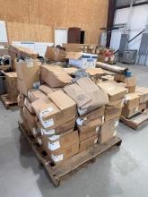 PALLET OF ASSORTED MR  SINGLE DOUBLE AND TRIPLE STUD GUARDS AND STUD SHOES PART NUMBERS -5616SG; SSS