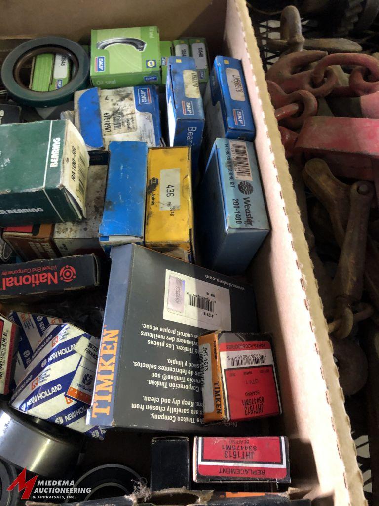 ASSORTED NEW BEARINGS (VARIOUS BRANDS AND SIZES).