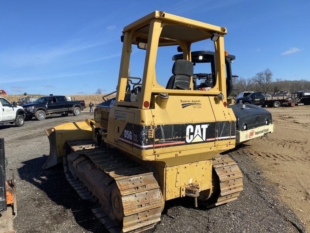 2005 CAT D5G XL CRAWLER DOZER, OROPS, 6-WAY BLADE, 105'' BLADE, 20'' TRACKS, ENGINE MODEL 3046, 7200