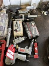 PNEUMATIC TOOLS, DRILLS, GRINDERS, (12) TOTAL