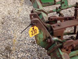 2 row wide deer plot cultivator