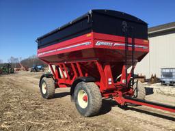 2012 Unverferth/Brent GT-657 650 bu. gravity wagon