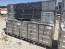 5-02552 (Equip.-Specialized)  Seller:Private/Dealer METAL 10 FOOT 30 DRAWER WORK