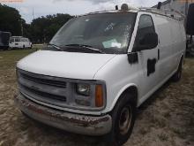 5-08236 (Trucks-Van Cargo)  Seller: Gov-Hillsborough County School 1999 CHEV G35