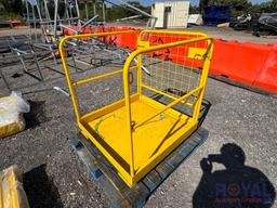 Forklift Collapsible Safety Cage Man Basket