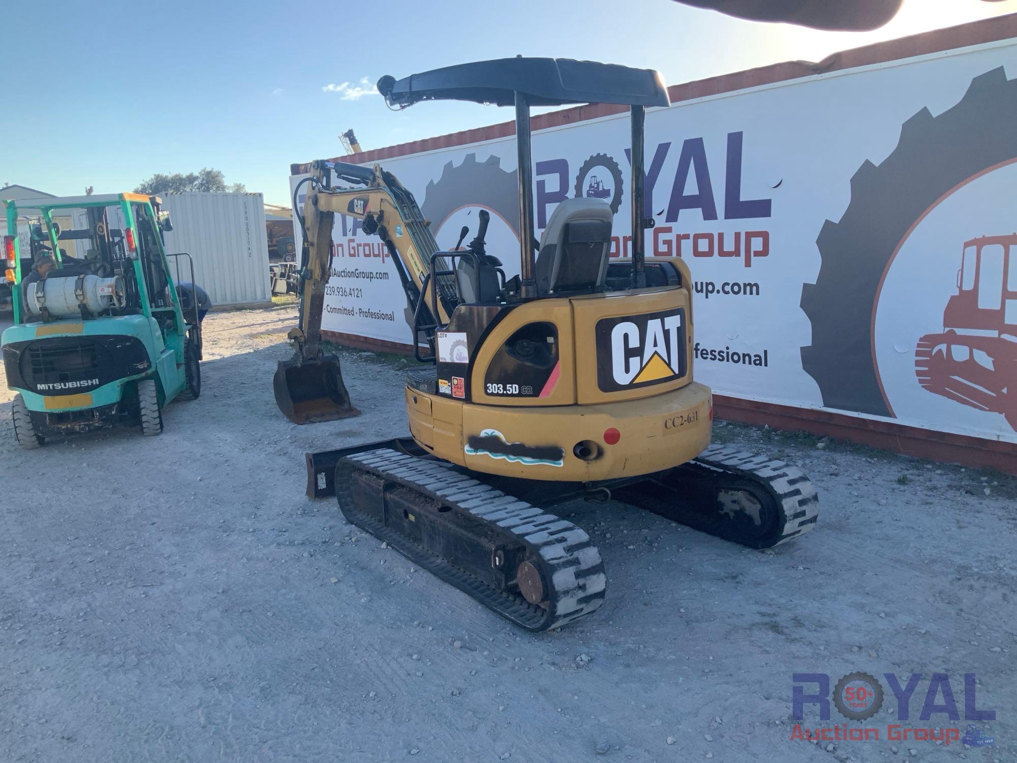 2011 Caterpillar 303.5D CR Mini Excavator