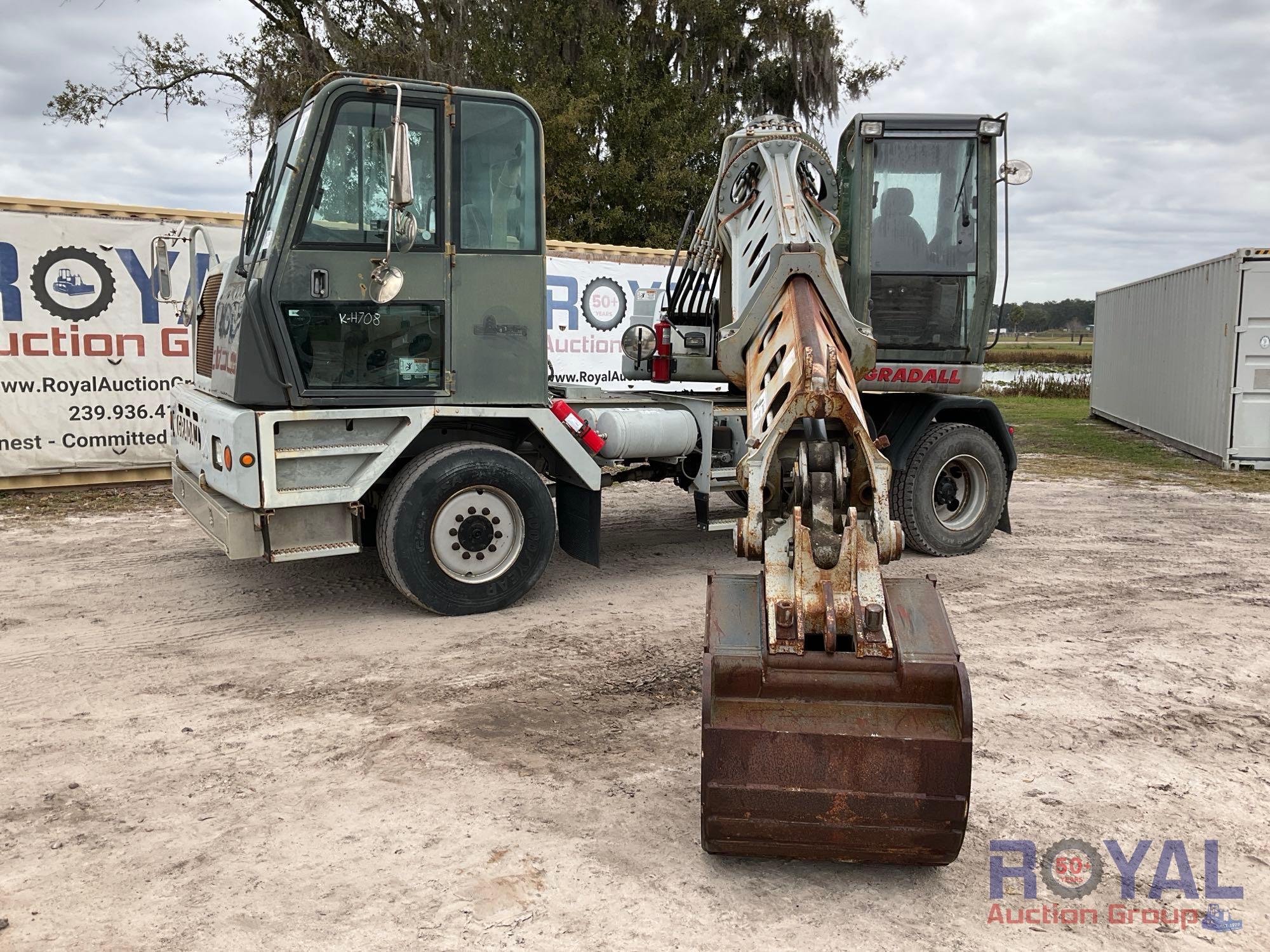 2007 Gradall XL3100 Wheeled Excavator