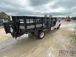 1997 Ford F350 12FT Stake Body Flatbed Truck