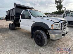 2006 Ford F450 S/A Dump Truck