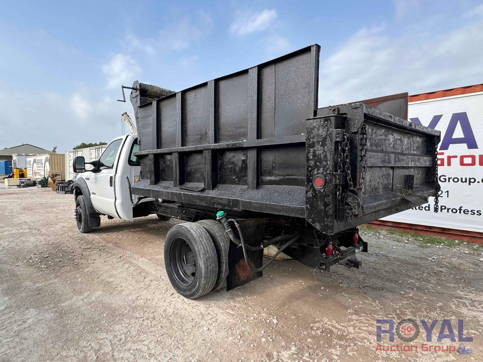 2006 Ford F450 S/A Dump Truck