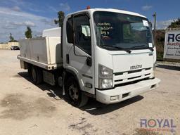 2014 Isuzu NPR-HD Flatbed Spray Truck