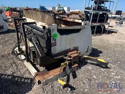 2017 Curotto Can Slammin Eagle 4cu Yard Automated Front Load Garbage Collector