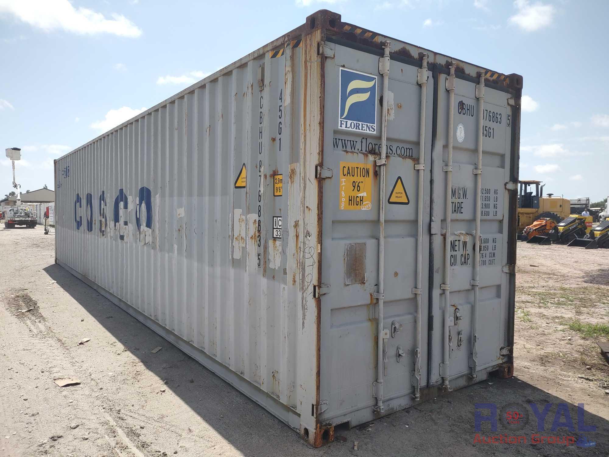 Used 40ft Shipping Container