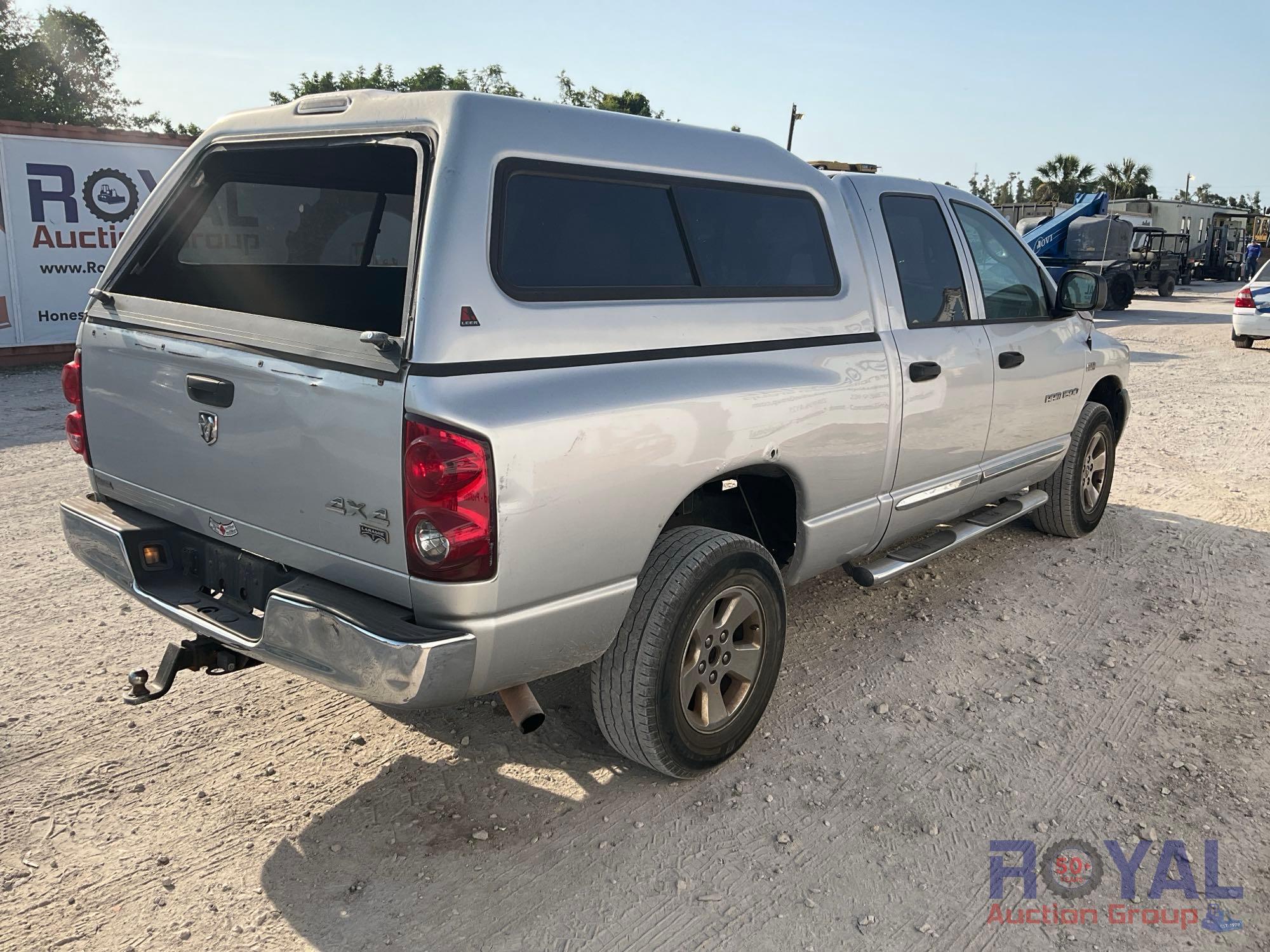 2007 Dodge Ram 1500 4X4 Crew Cab Pickup Truck