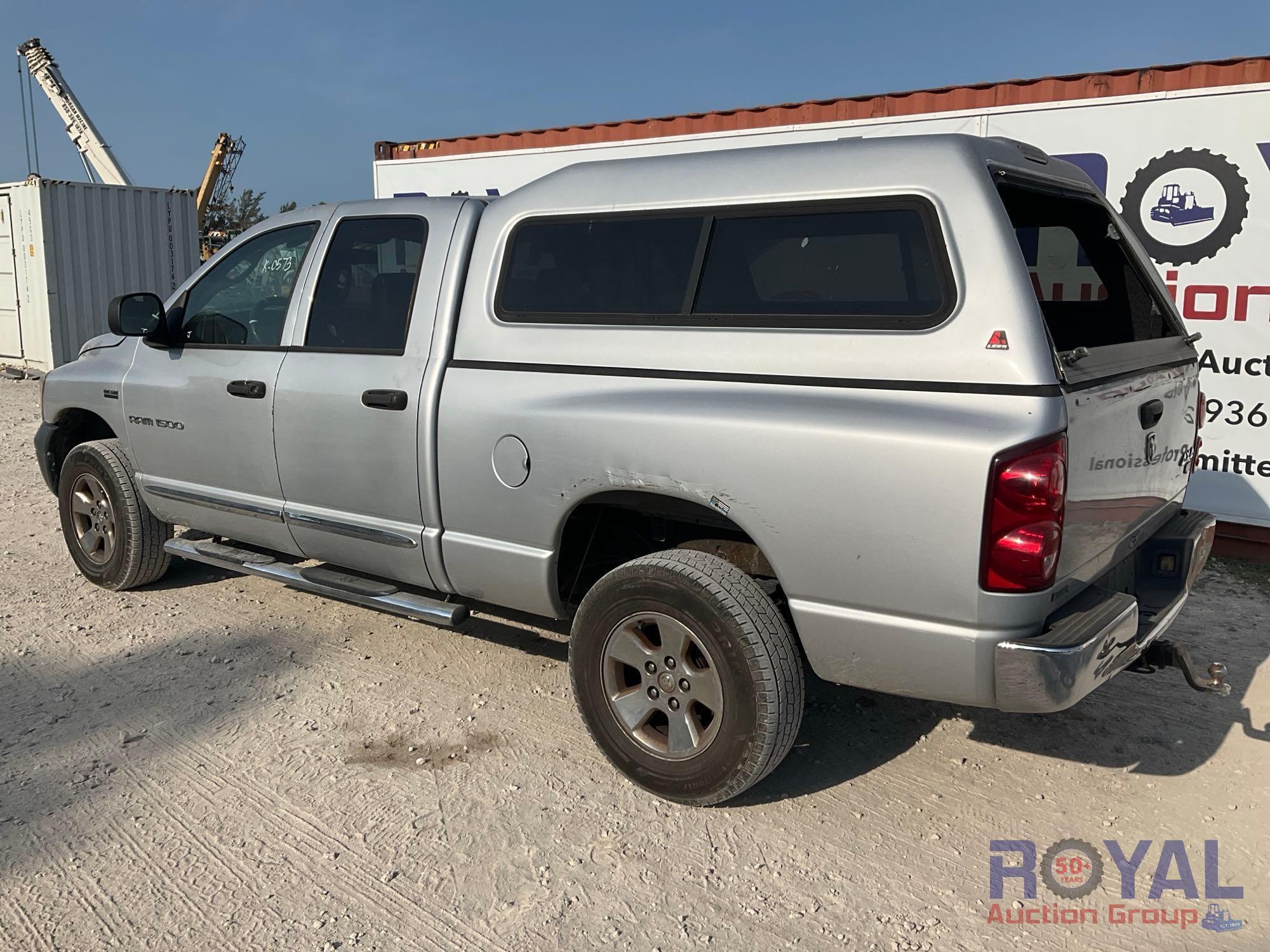 2007 Dodge Ram 1500 4X4 Crew Cab Pickup Truck