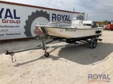 2002 Carolina Skiff Boat and Trailer