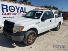 2014 Ford F150 4X4 Crew Cab Pickup Truck