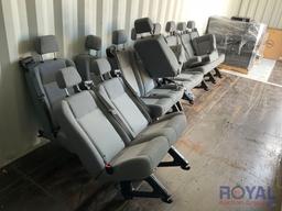 Lot of Ford Transit Van Seats