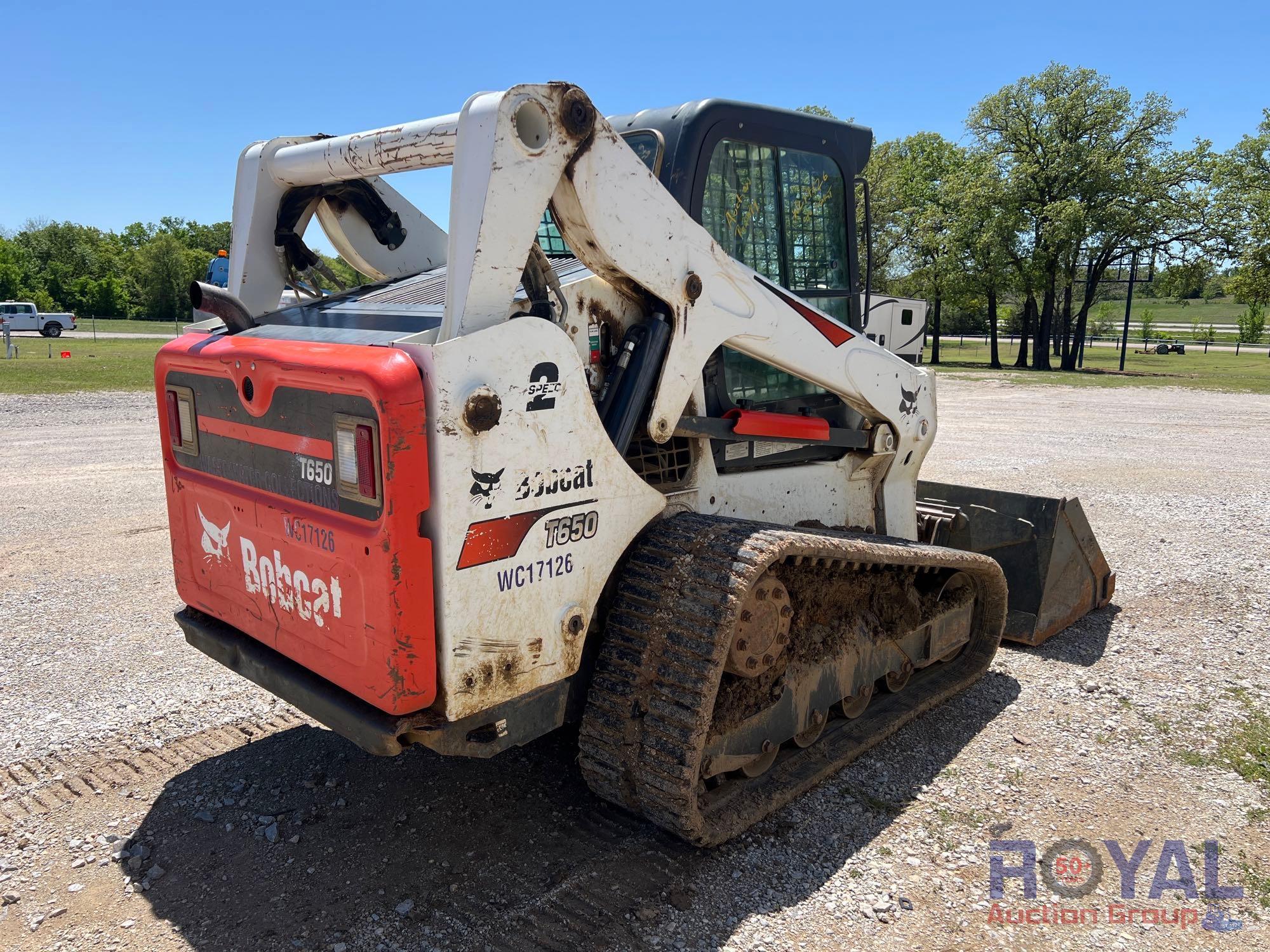 2017 Bobcat T650 High Flow Compact Track Loader Skid Steer