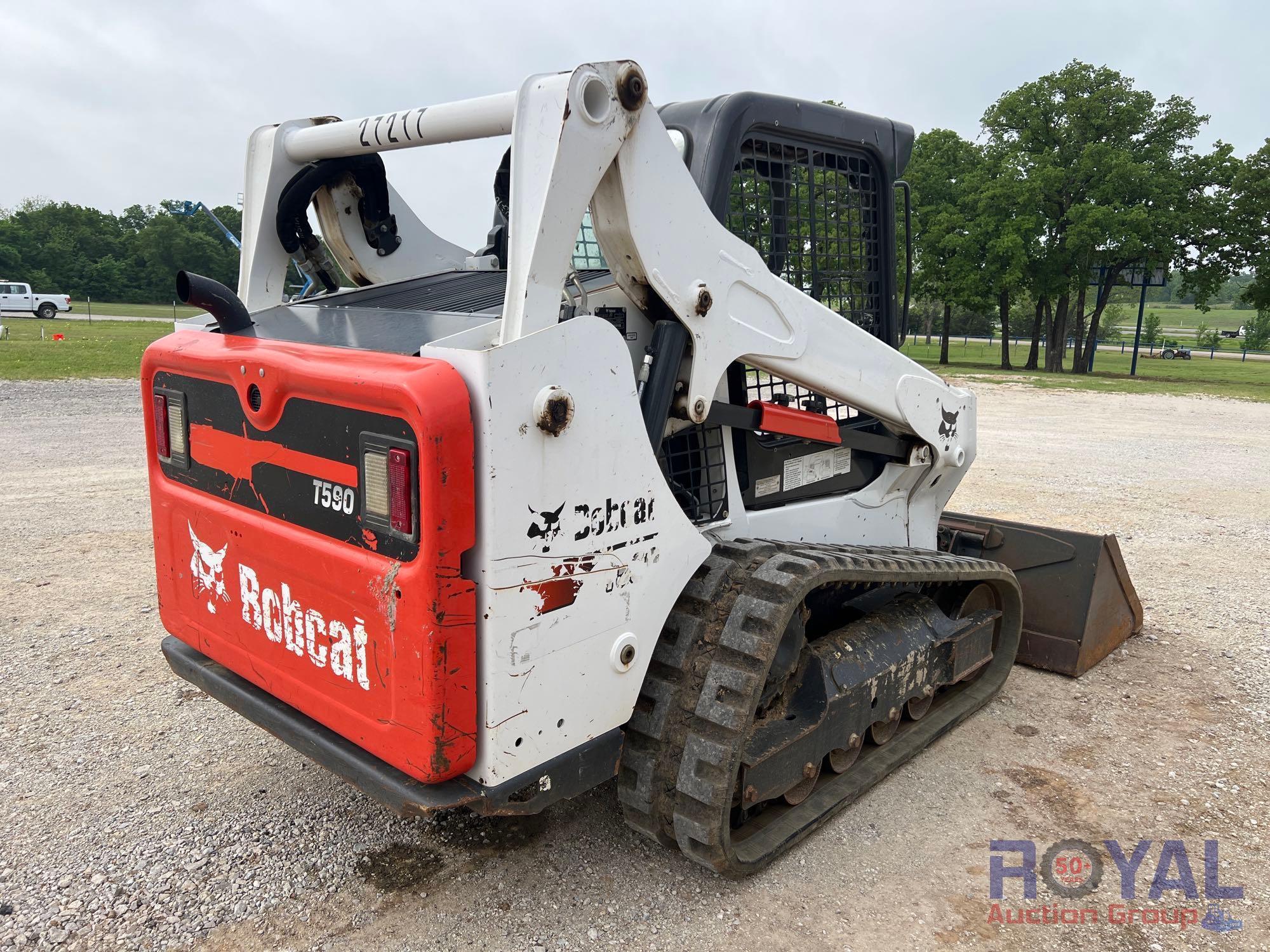 2020 Bobcat T590 Compact Track Loader Skid Steer