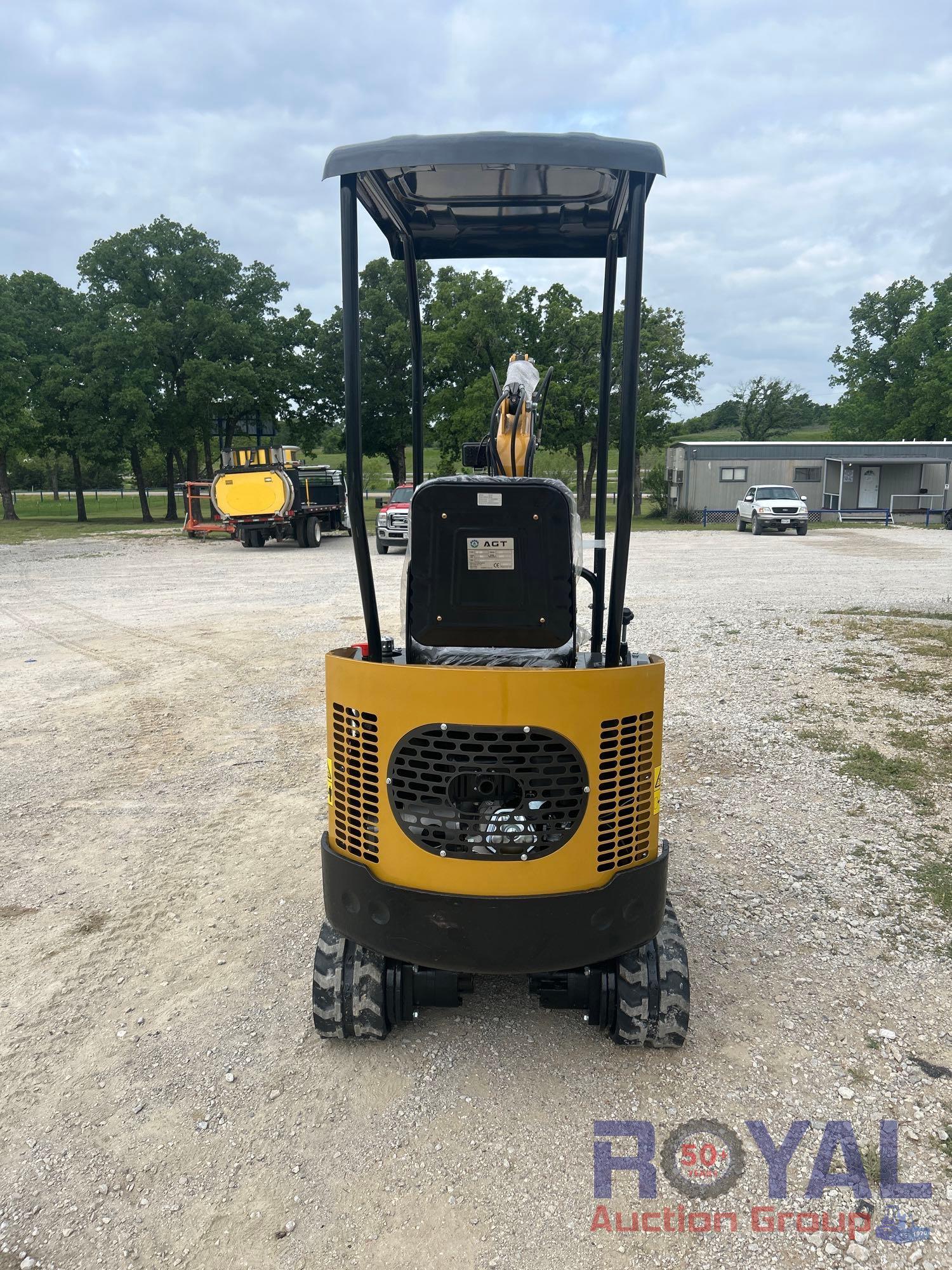 2024 AGT H12R 1-Ton Mini Excavator