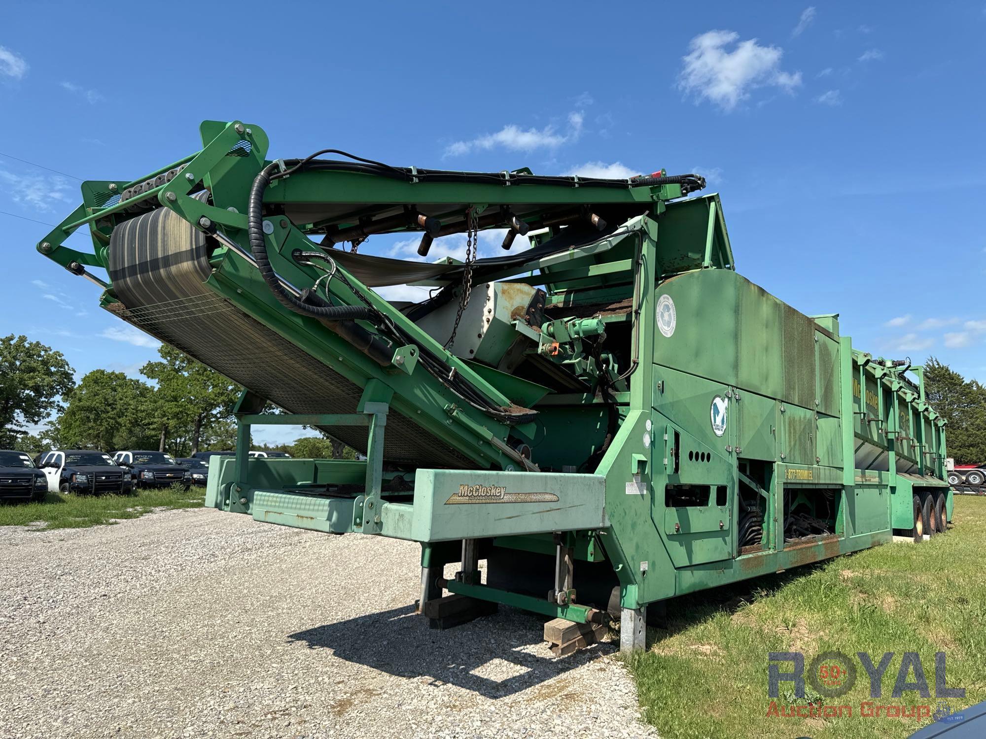 2012 McCloskey 733RE Trommel Screener